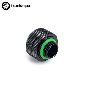 Touchaqua 8pcs Strane Kompresie OD14mm Pevného Trubice Montáž / Pevné Rúrky Rozdeliť vodné chladenie Montáž G1/4 Niť PETG Akryl